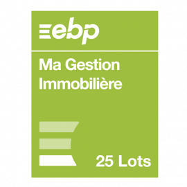 EBP Ma gestion immobilière 25 lots