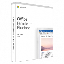 Microsoft Office Famille et étudiant 2019