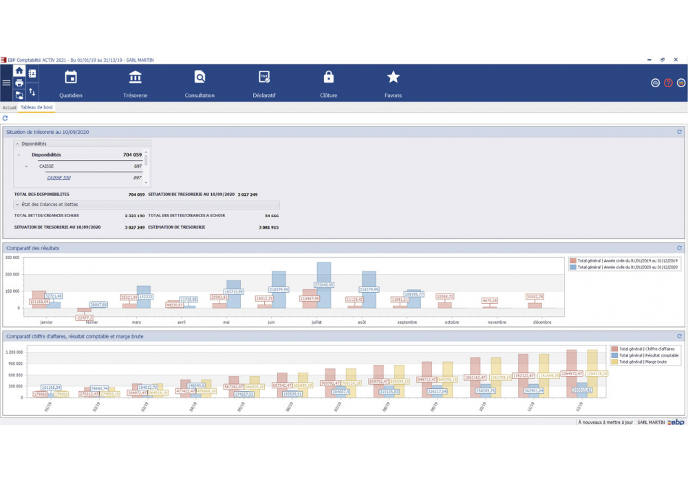 Acheter Ebp Compta Et Devis Factures Activ 2021 Licence A Vie P