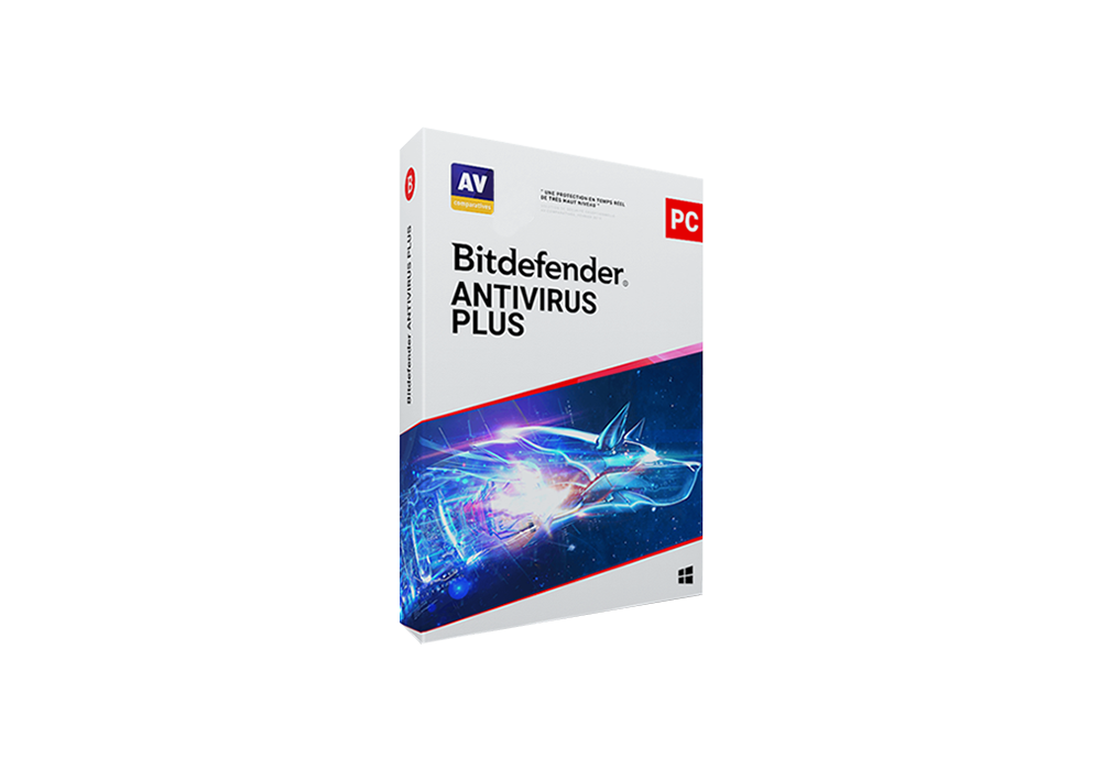 Acheter Bitdefender Antivirus Plus 2024 3 postes 1 an PC En...
