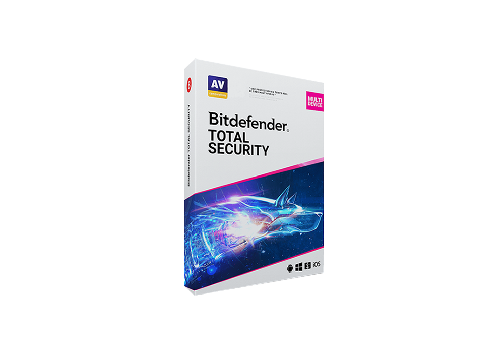 Acheter Bitdefender Total Security 2024 Renouvellement 5 appare...