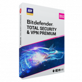 Total Security & VPN Premium 2023 | 5 appareils | 1 an | PC/Mac/Android/iOS | En téléchargement