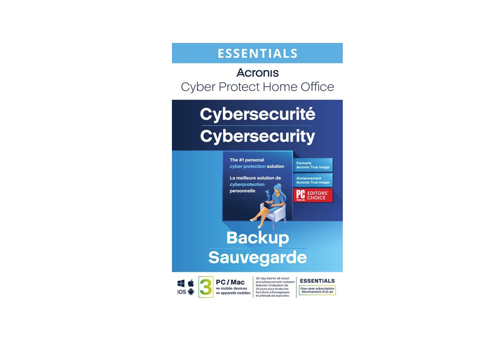 Acheter Acronis Cyber Protect Home Office 2024 Essentials Renou...