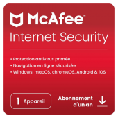 Mcafee Internet Security 2024 en téléchargement