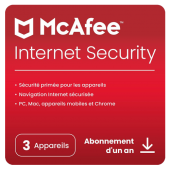 Mcafee Internet Security 2024 en téléchargement