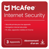 Mcafee Internet Security 2024 en téléchargement